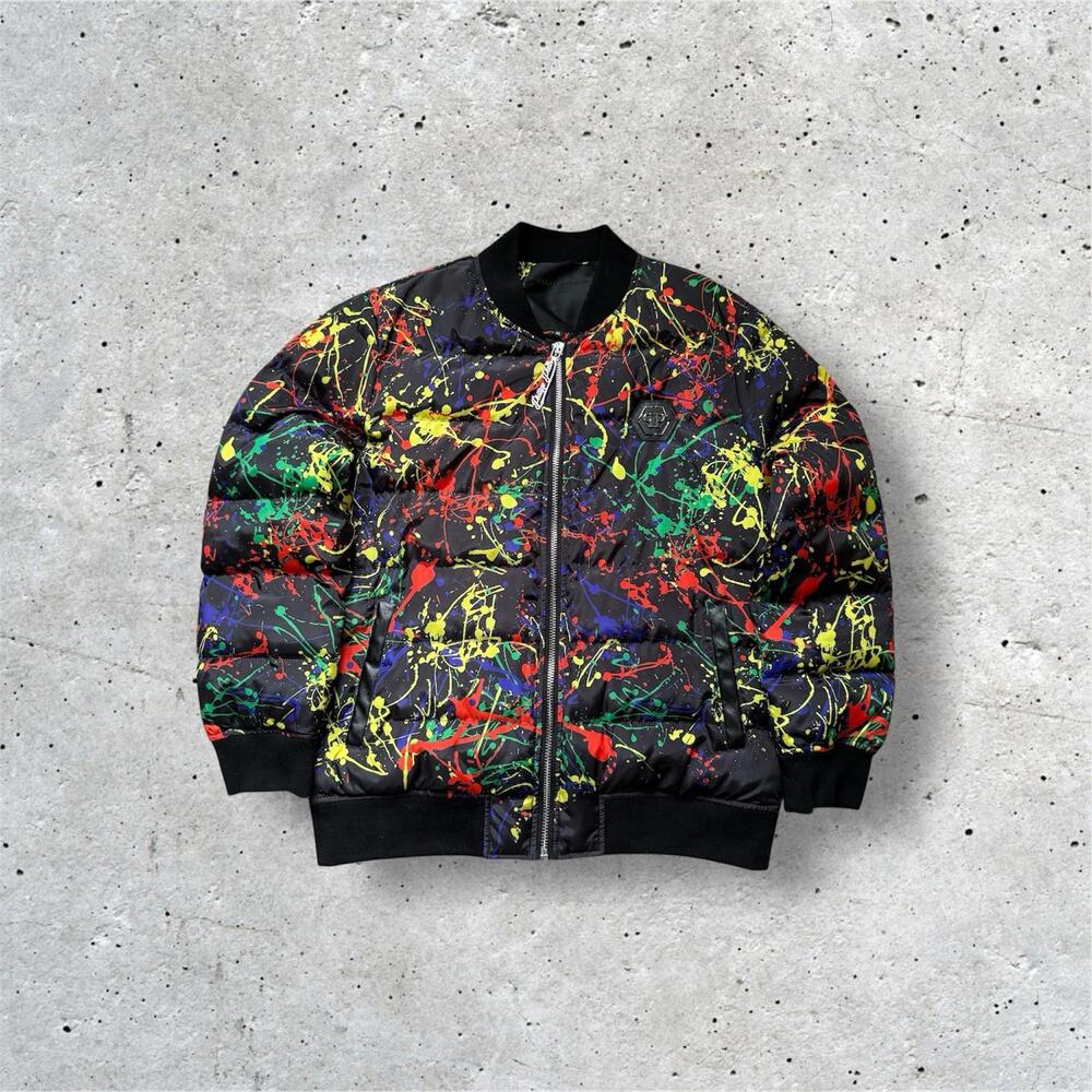 Philipp Plein Skull Down Puffer Jacket Black XL Men’s